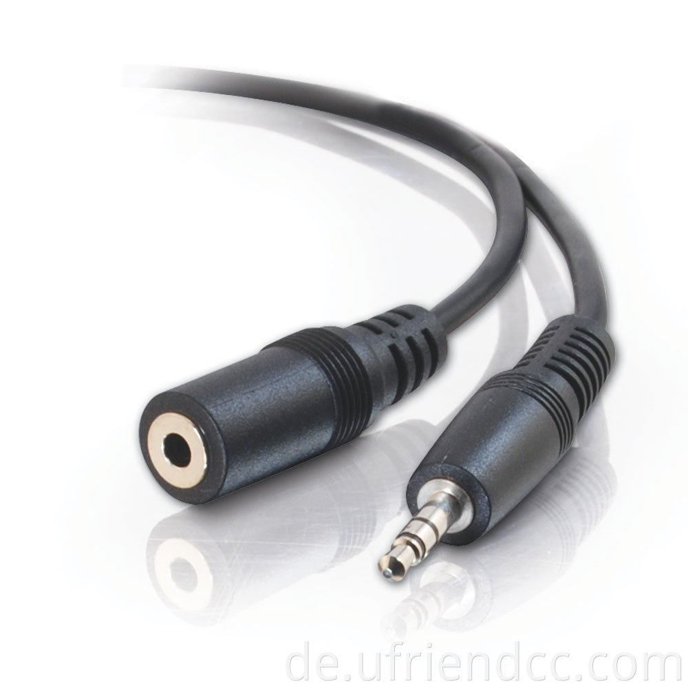 3,5 mm männlich bis 3,5 mm männliches Stereo -Audiokabel für ITouch, Smartphone und MP3 -Hüllen